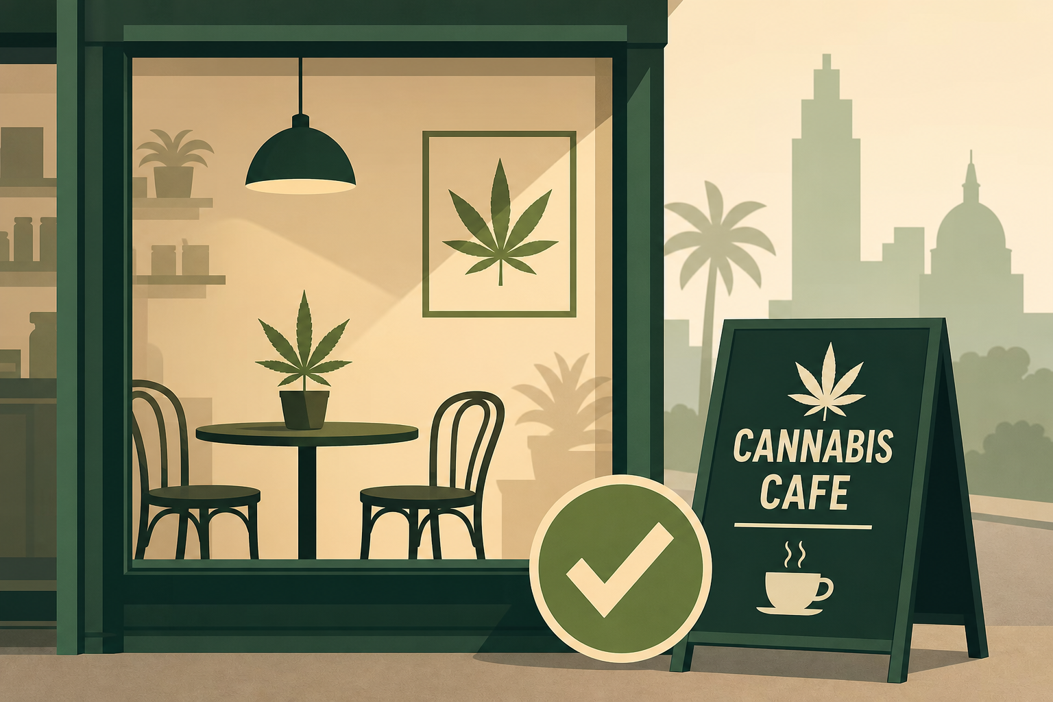 California city OKs law allowing Amsterdam-style cannabis cafes