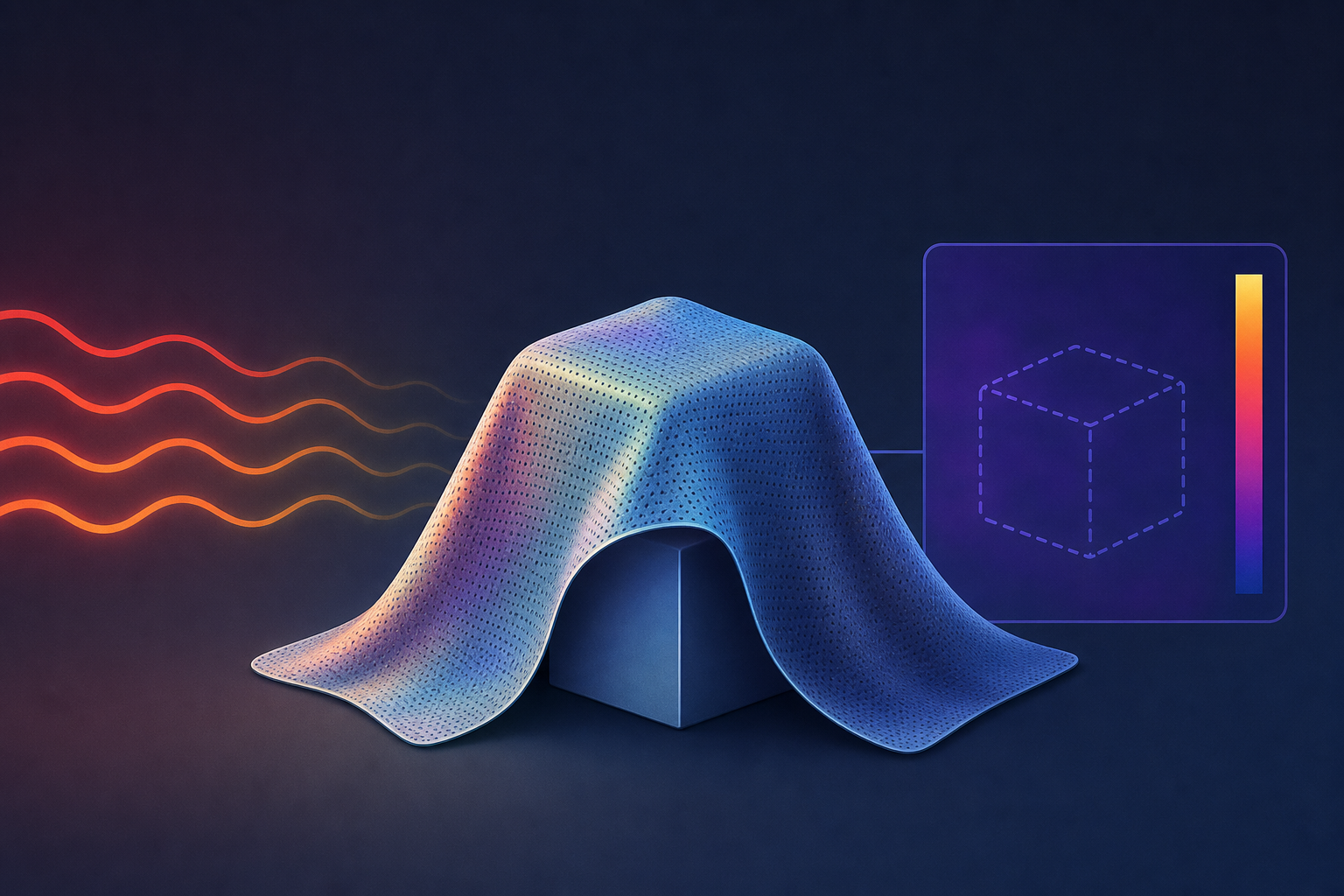 printed invisibility cloak could hide objects from heat sensors
