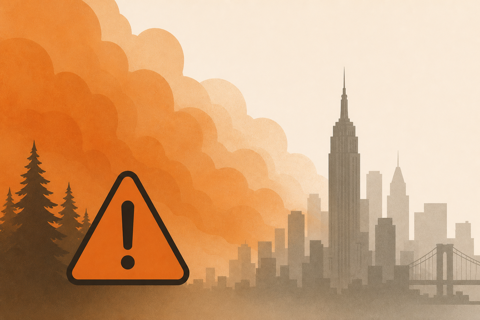 Canadian wildfire smoke returns to NYC, Tri-State: Air quality alerts and live updates