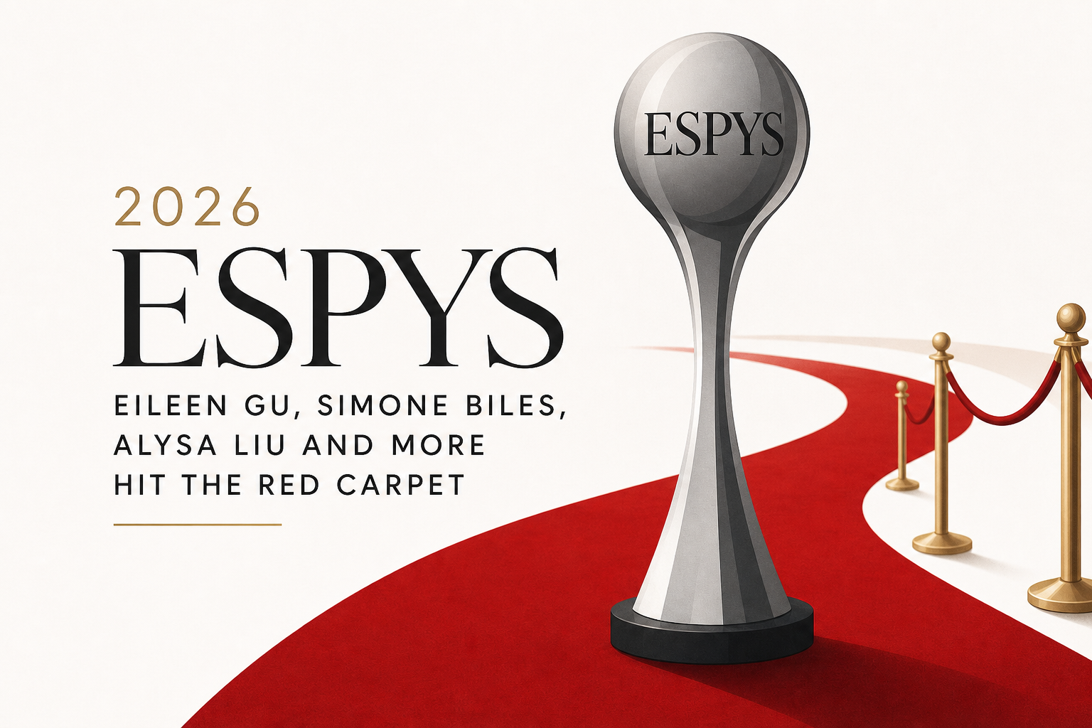 2026 ESPYs: Eileen Gu, Simone Biles, Alysa Liu and more hit the red carpet