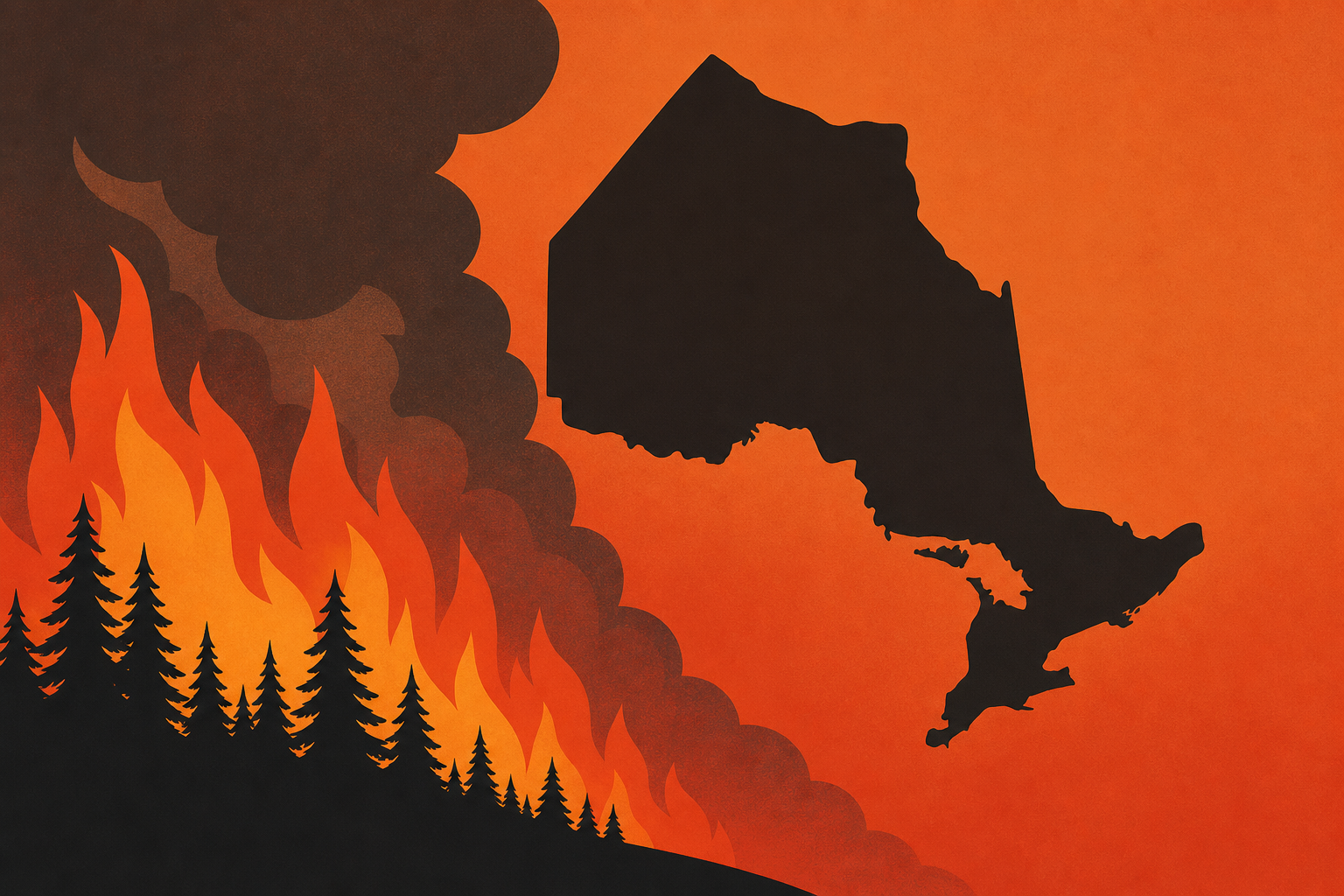 'Looks like the end of the world': Everything you need to know as wildfires blaze across Ontario