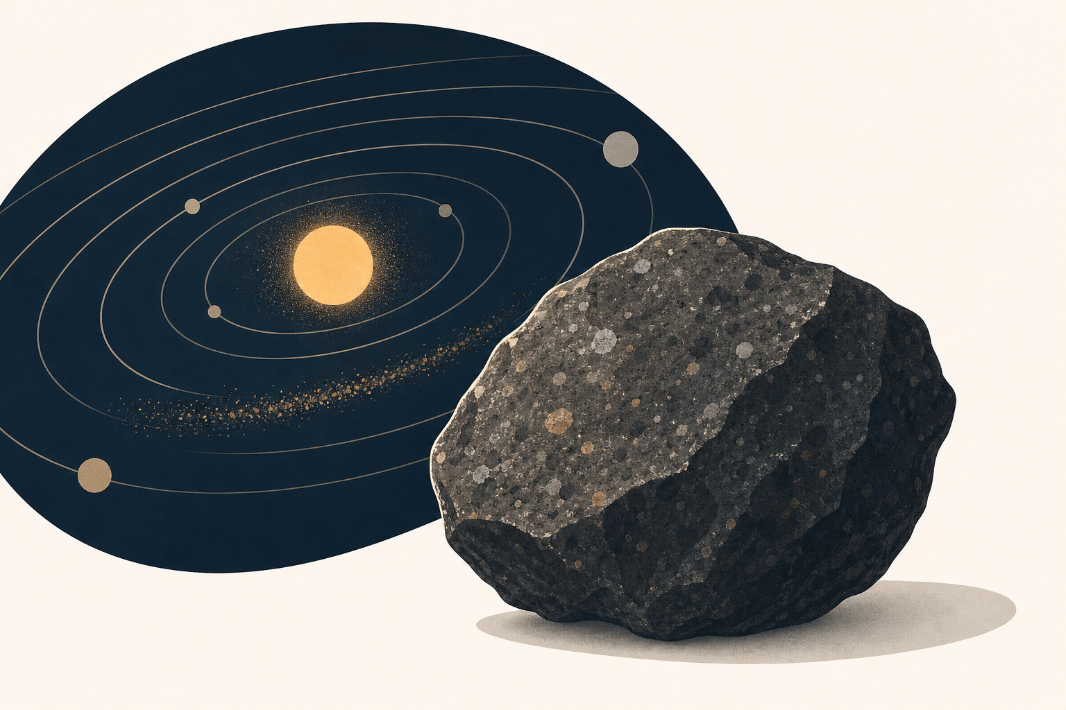 Rare meteorite provides snapshot of early solar system