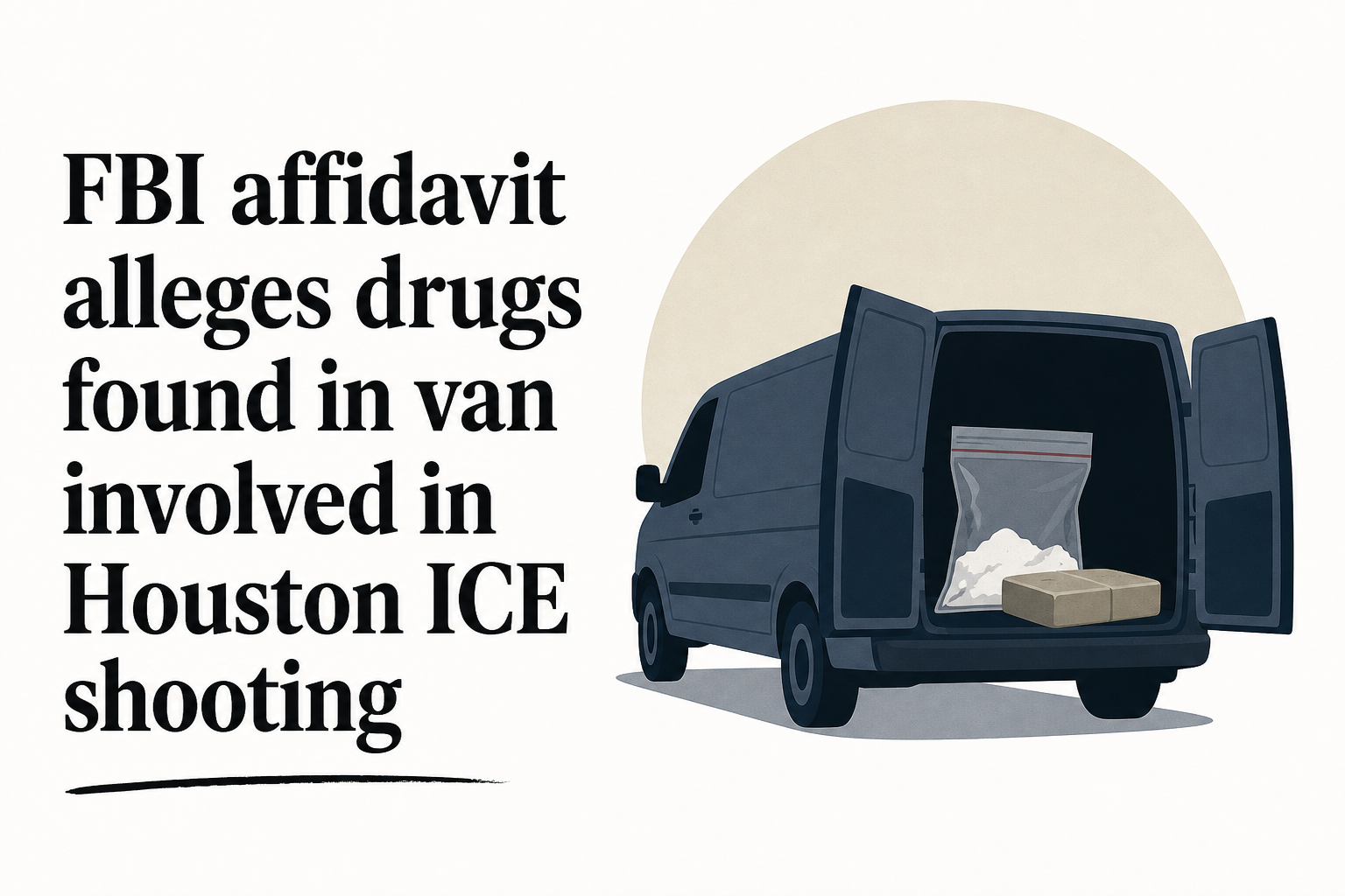 FBI affidavit alleges drugs found in van involved in Houston ICE shooting