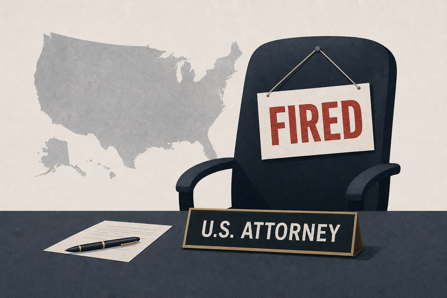 Trump Administration Fires U.S. Attorney Minutes After His Appointment