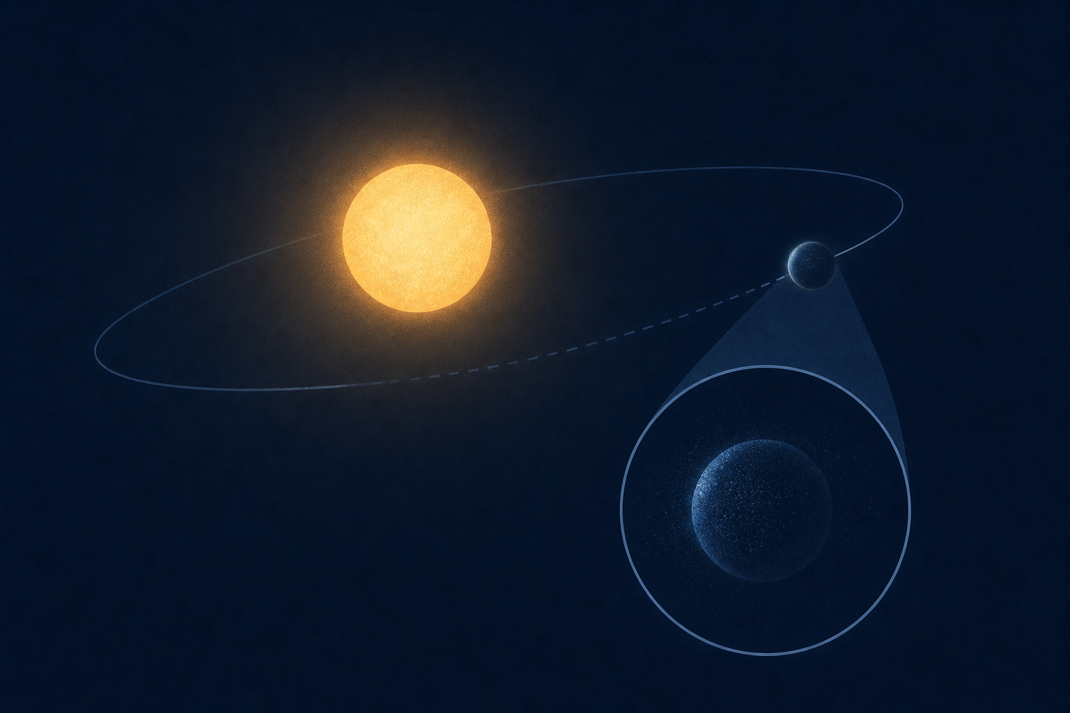 Faint new planet is revealed around a young star after a decade in hiding
