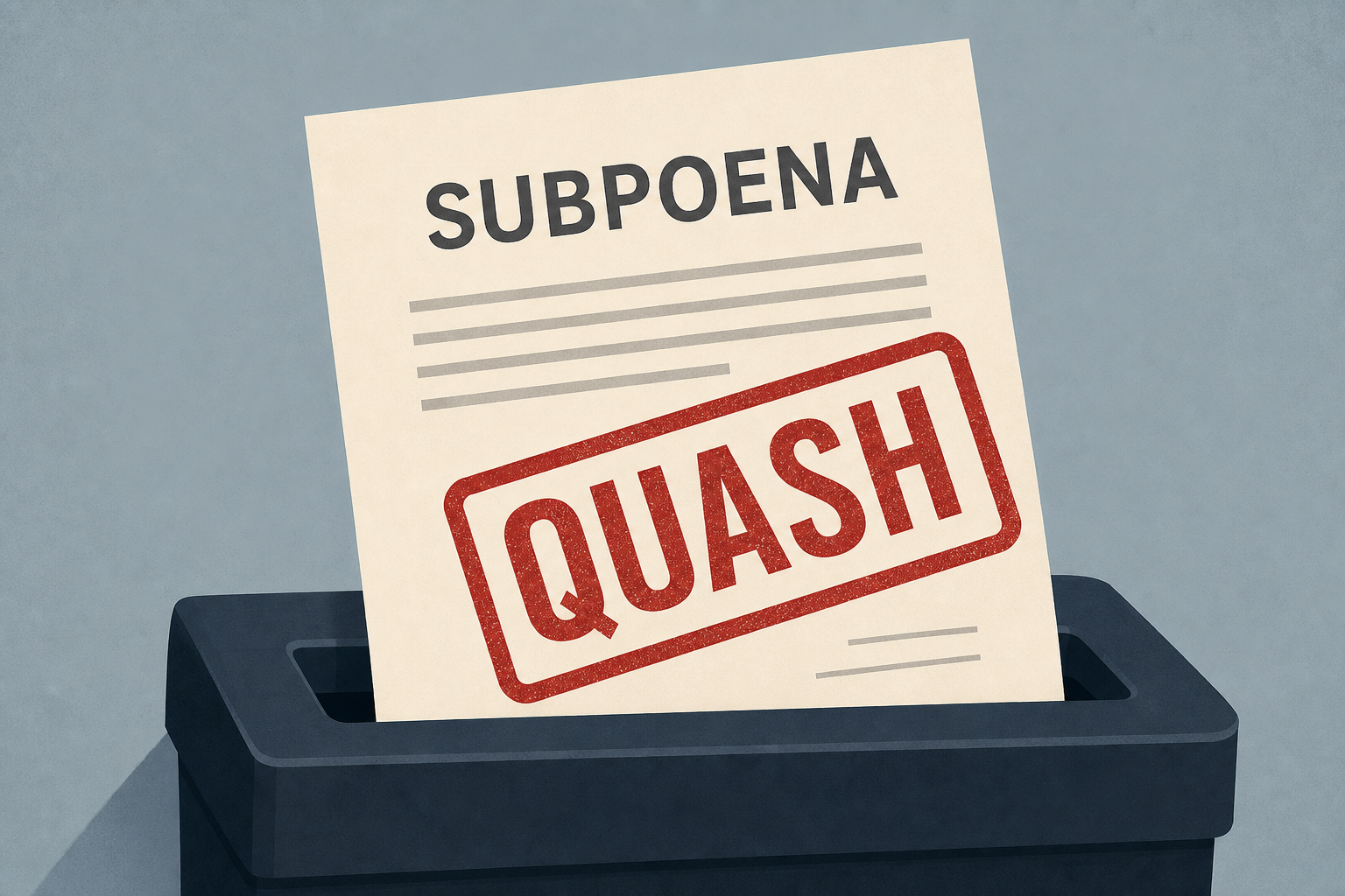 New York Times files motion to quash subpoenas