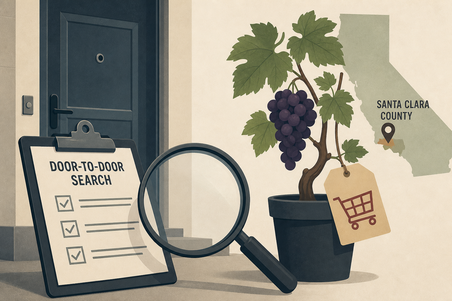 Door-to-Door Search for Grapevines Sold at Costco Begins in California’s Santa Clara County