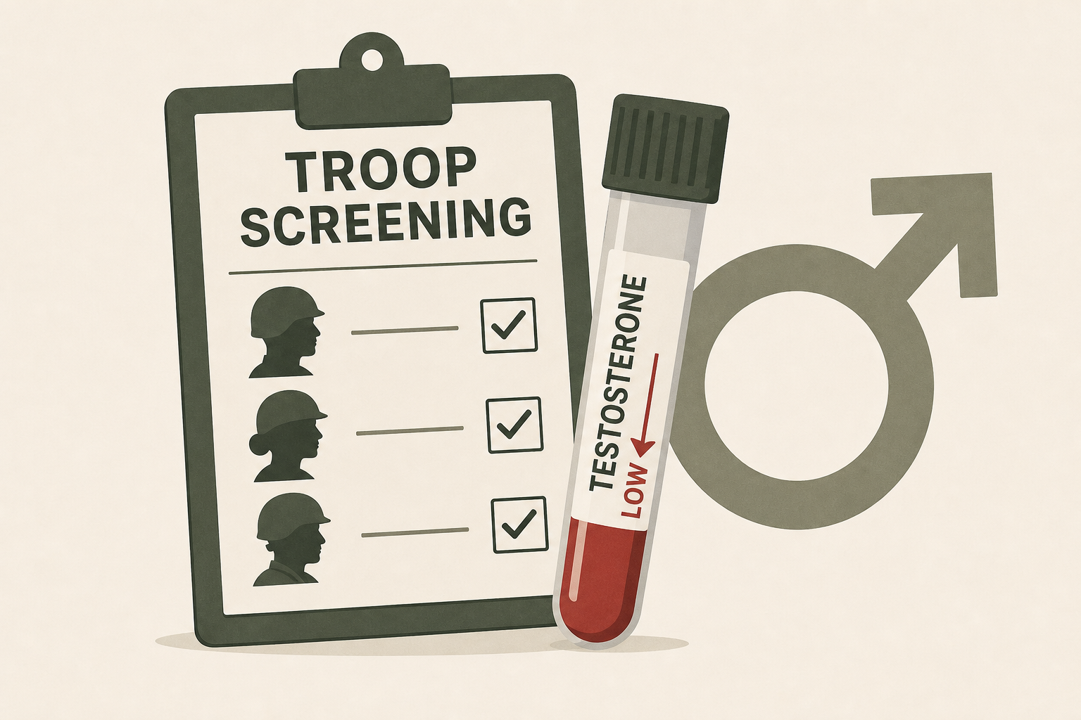 Hegseth Plans to Screen All Troops, Including Women, for Low Testosterone