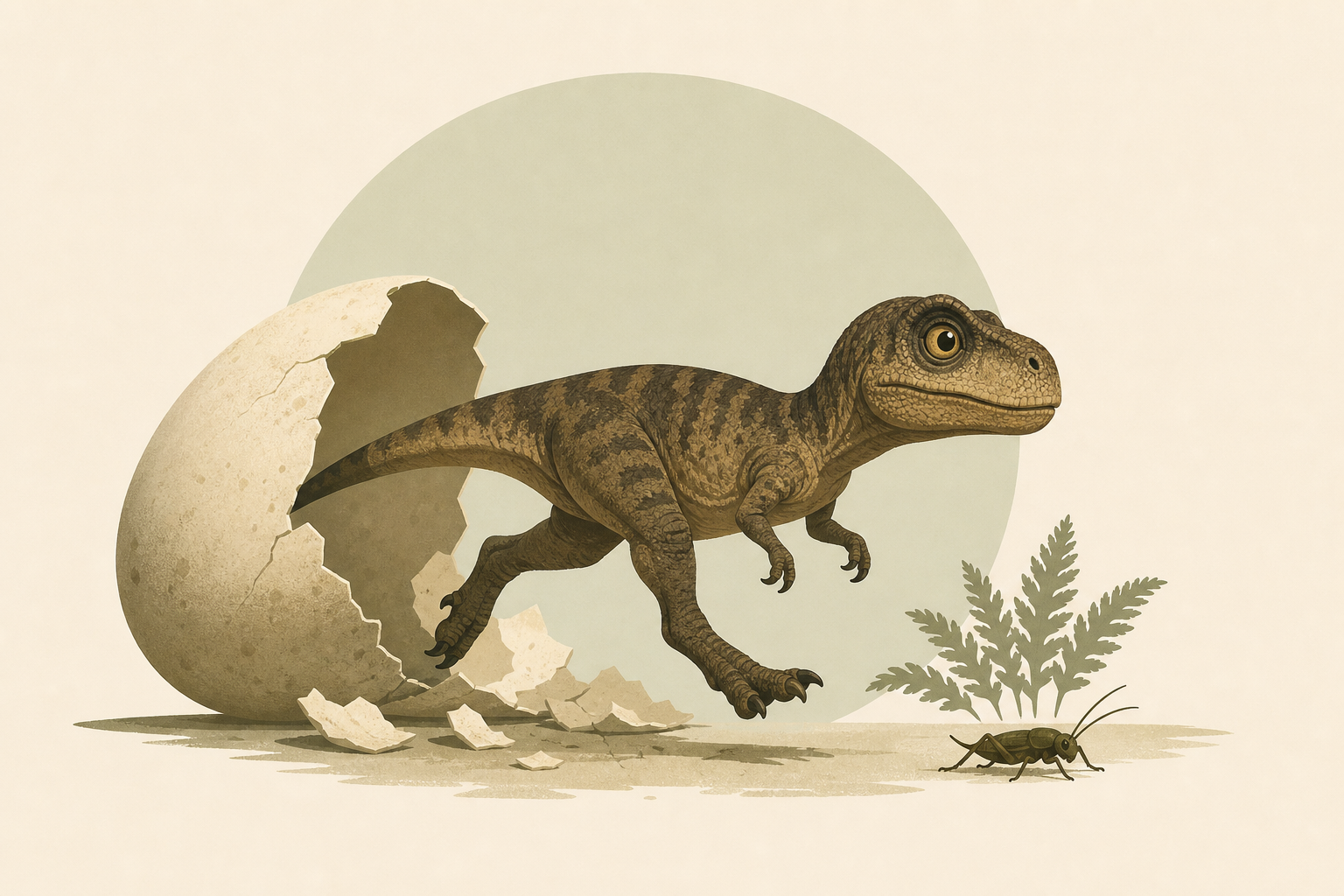 T. rex babies were born ready to run and feed themselves