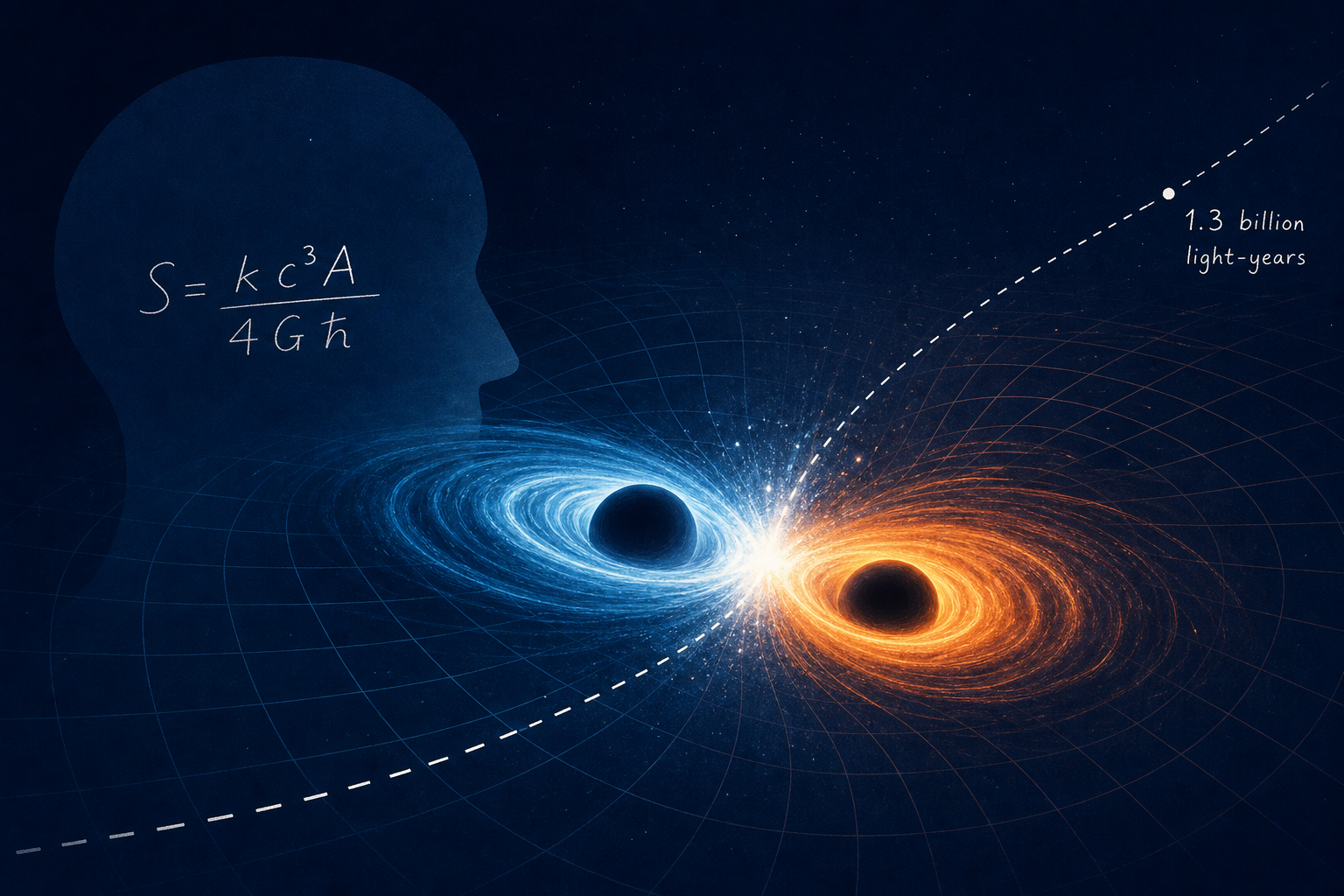 A 1971 prediction by Stephen Hawking just came true with a cosmic collision 1.3 billion light-years away: Now scientists are trying to understand how