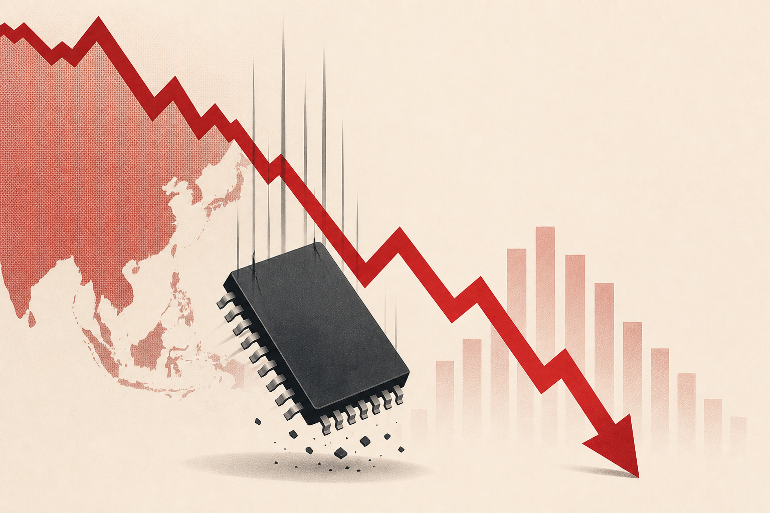 SK Hynix falls amid Asia tech rout, tracking U.S. semiconductor losses