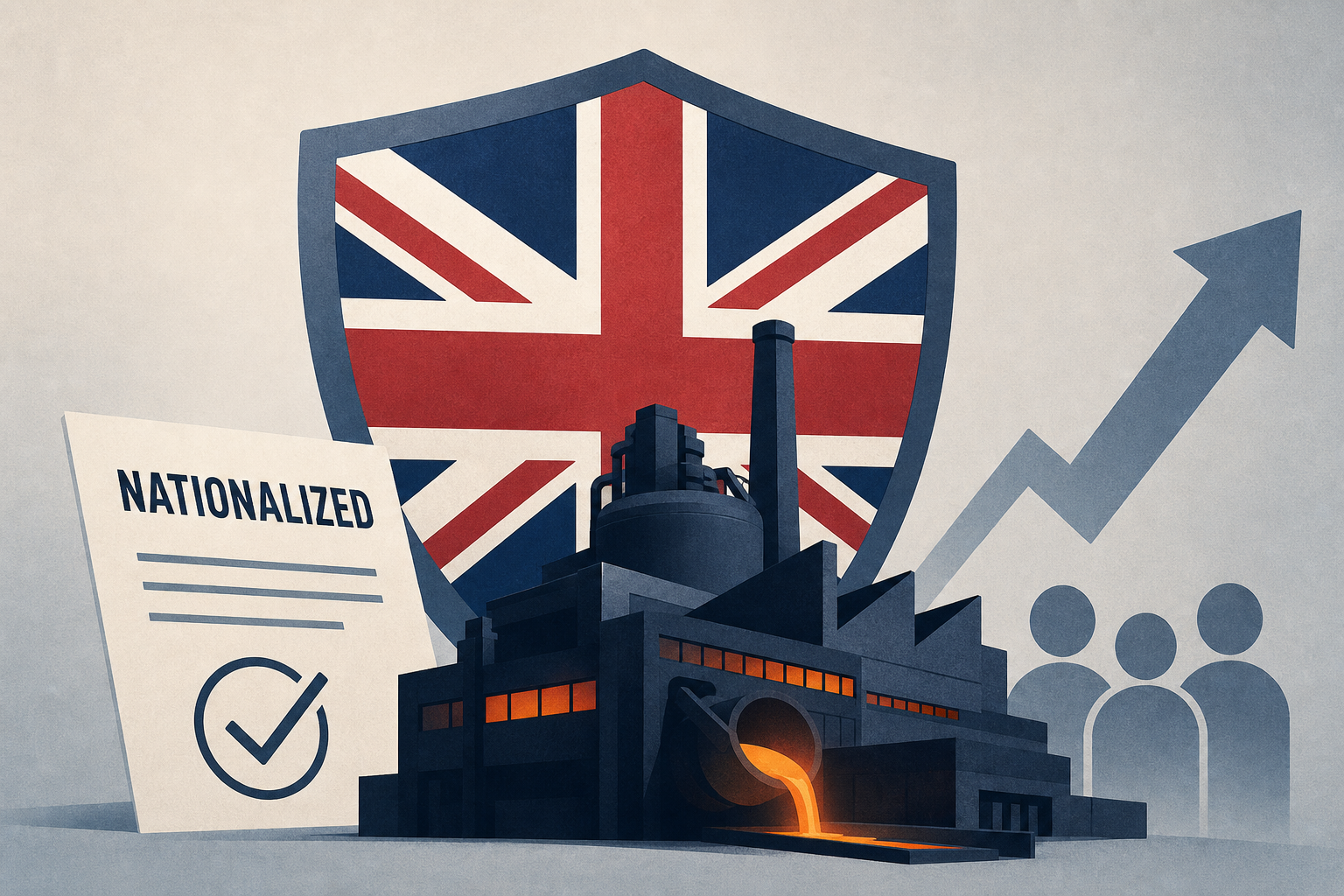 UK nationalizes British Steel to save jobs, protect national interest