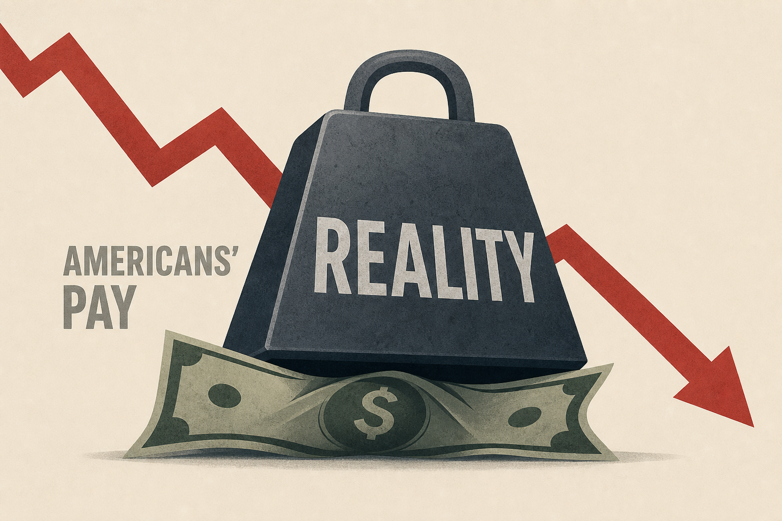 Trump Hit With Grim Reality Check on Americans’ Pay