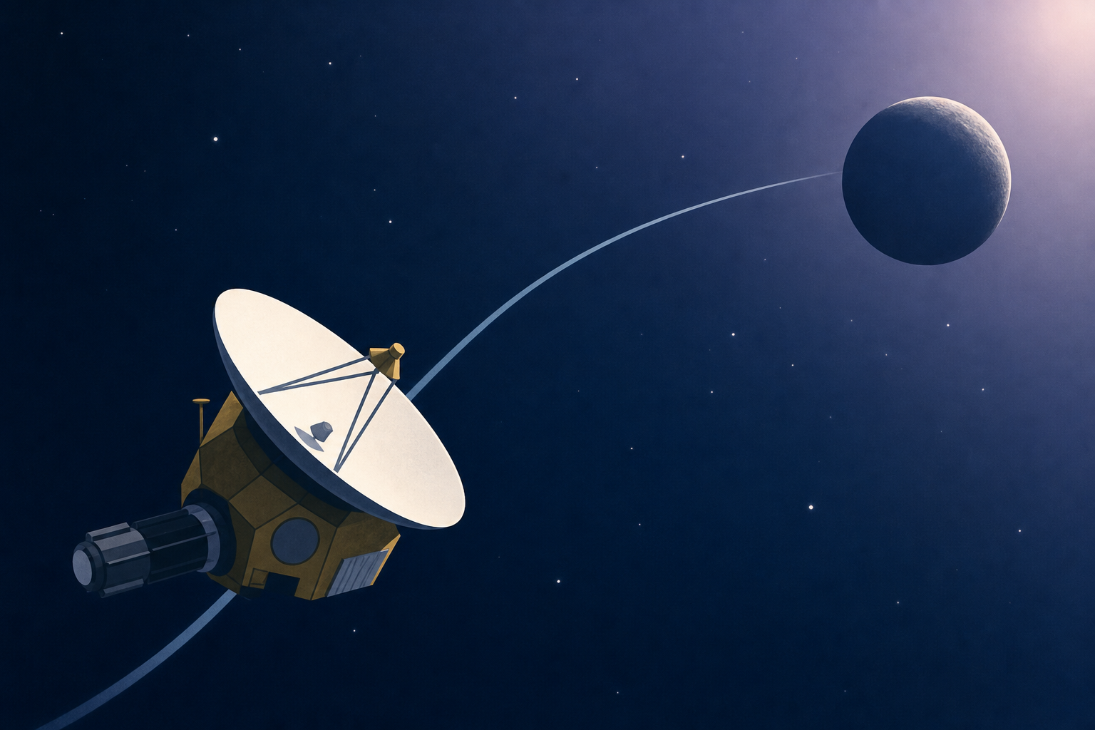 New Horizons mission wakens to explore solar system fringes