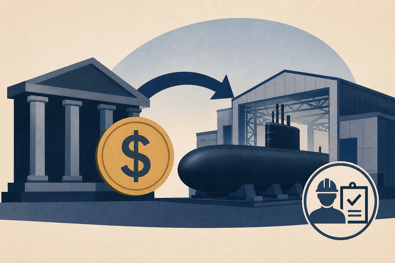 JPMorgan Chase funds submarine assembly plant and maritime job training