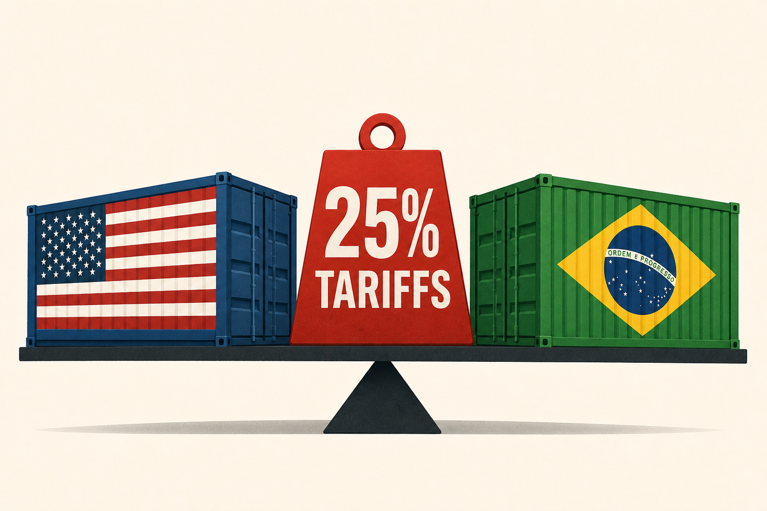US announces new 25% tariffs on Brazil for ‘unfair’ trade practices