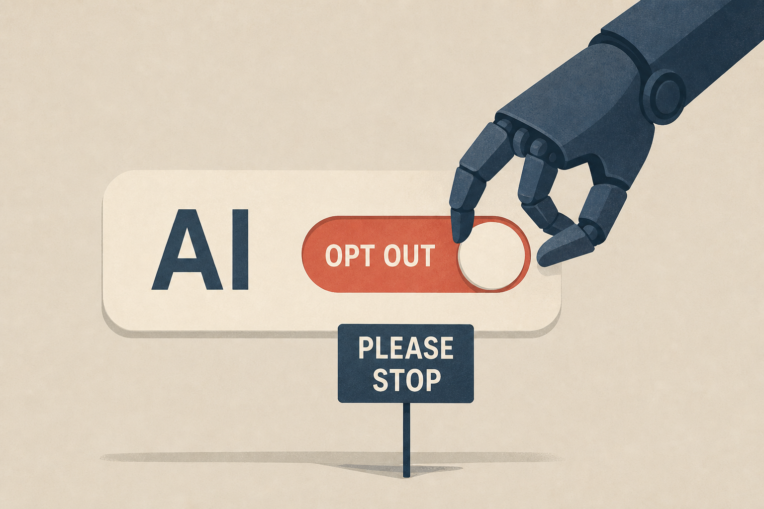 Please Stop Making Me Opt Out of AI