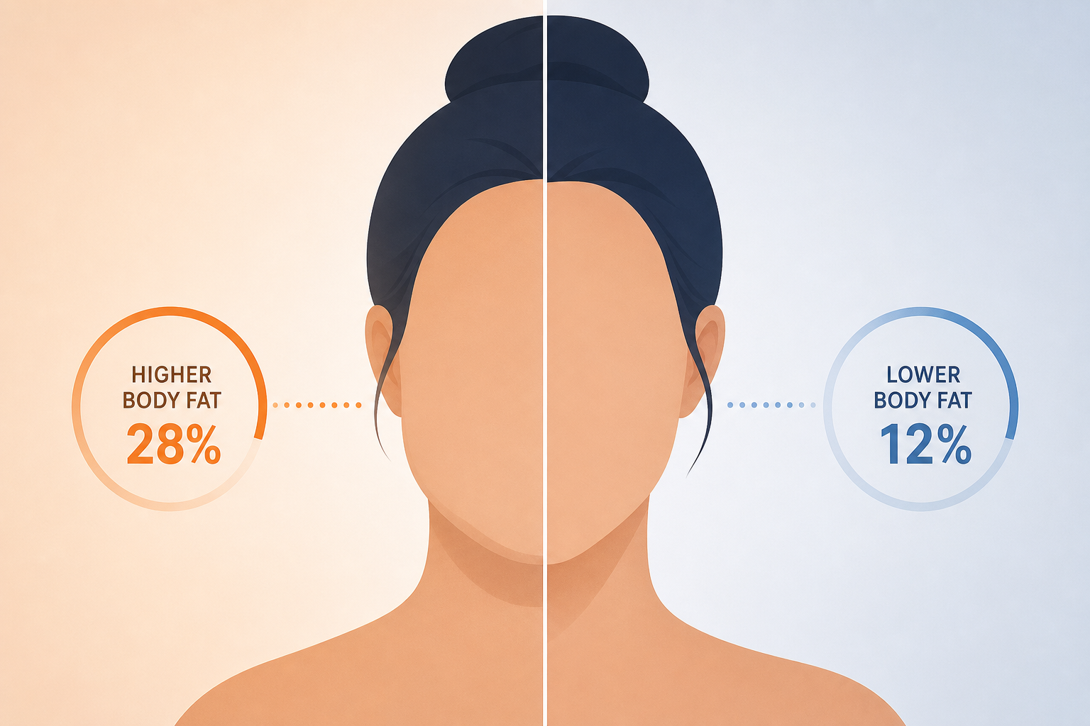Fitness Influencer Shows How Different Body Fat Percentages Can Completely Transform The Same Face
