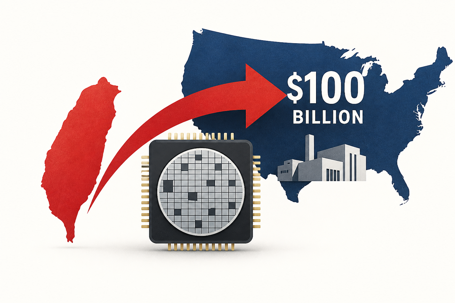 Taiwan's TSMC pledges another $100 billion to expand its US chipmaking capacity