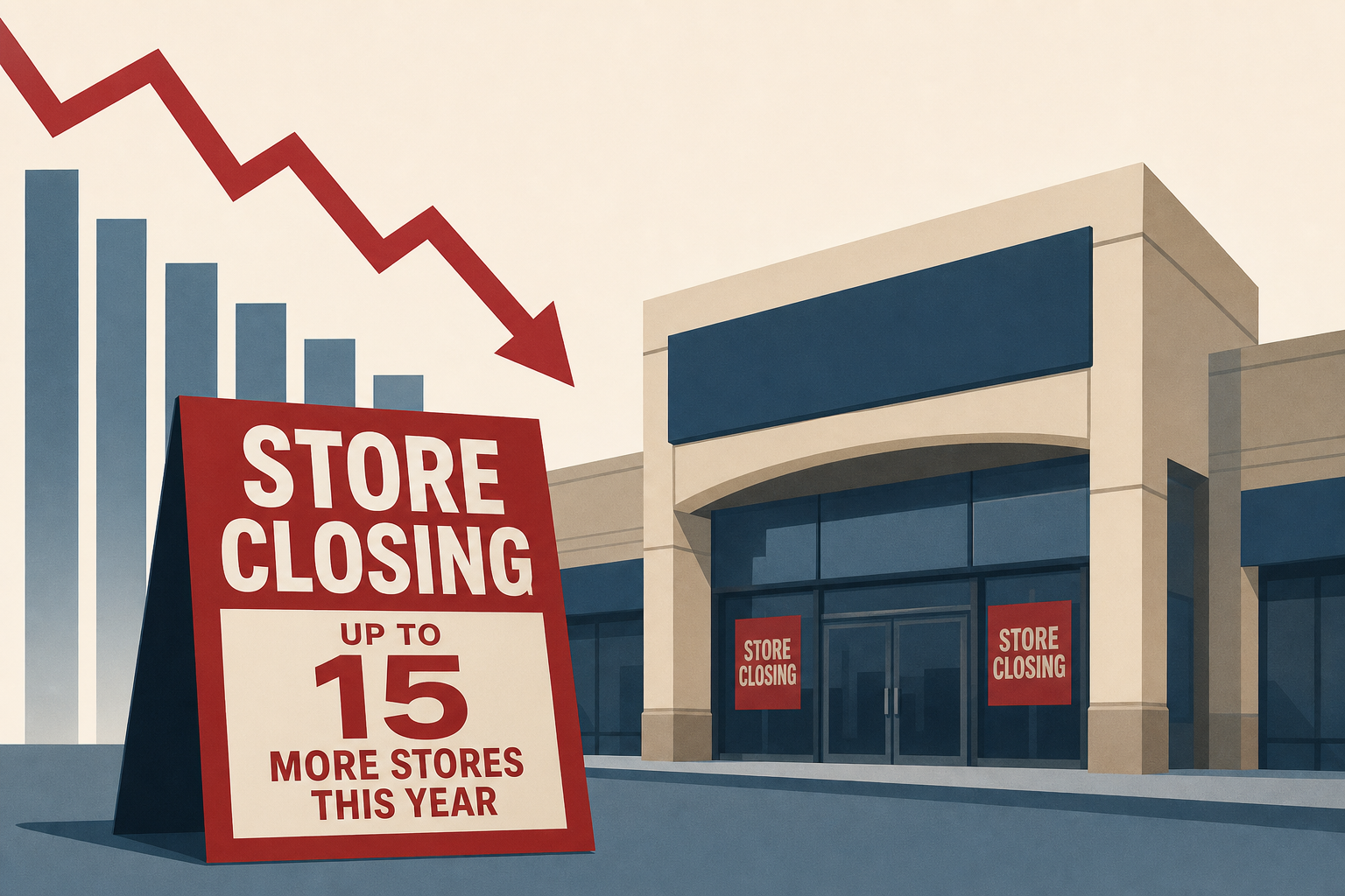 American mall retailer warns it may close up to 15 more stores this year