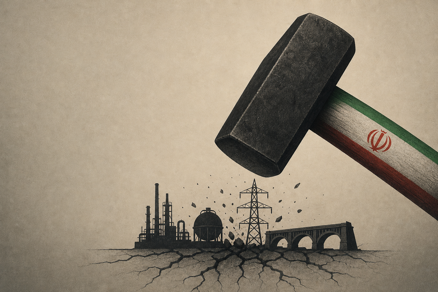 Tehran vows to 'crush' regional infrastructure if US hits Iranian sites