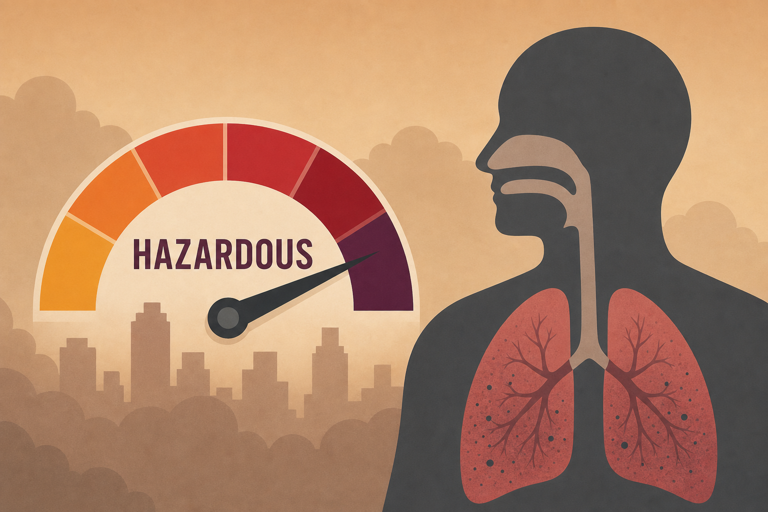 Air Quality is at ‘Hazardous’ Levels. What Does That Mean for Health?