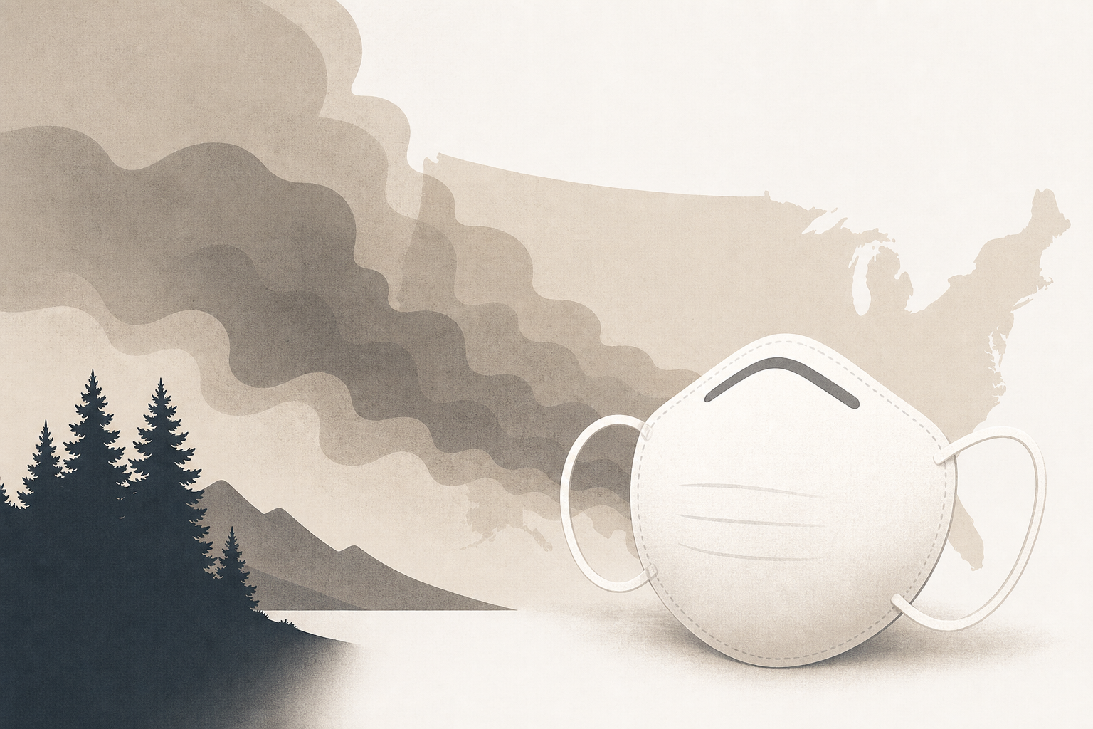 As smoke from Canadian wildfires blankets the US, can wearing a mask help?