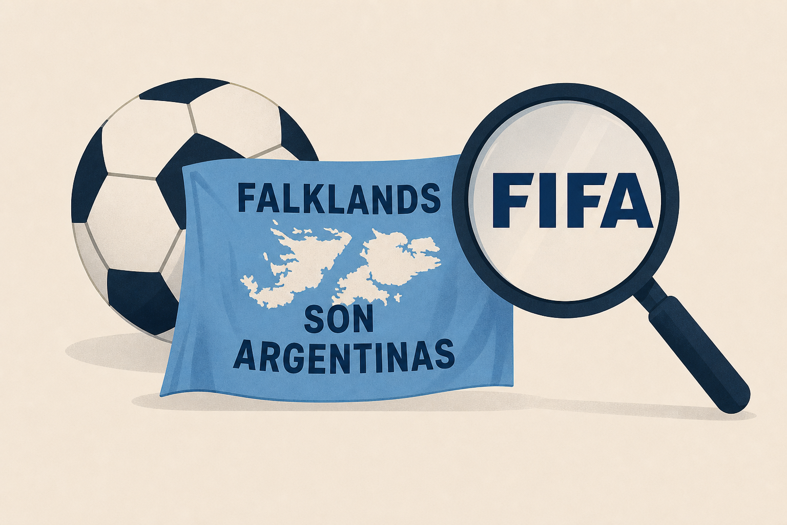 Keir Starmer wants Fifa investigation into Argentina players who held Falklands banner