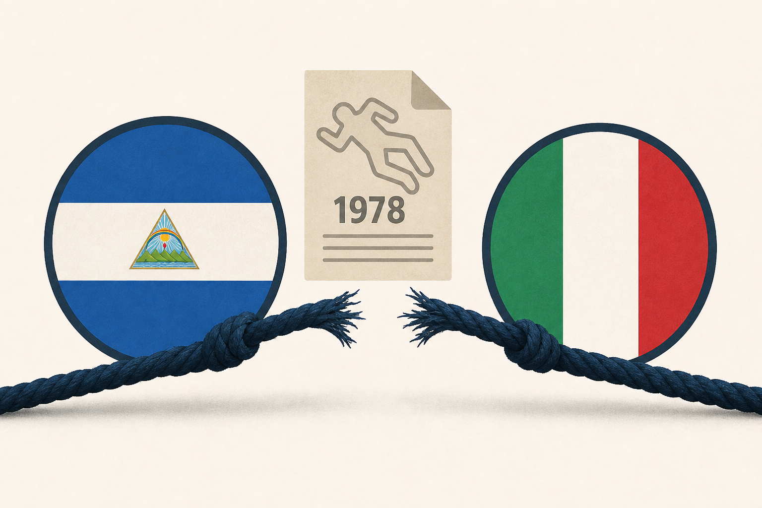 Nicaragua severs diplomatic ties with Italy over 1978 murder case