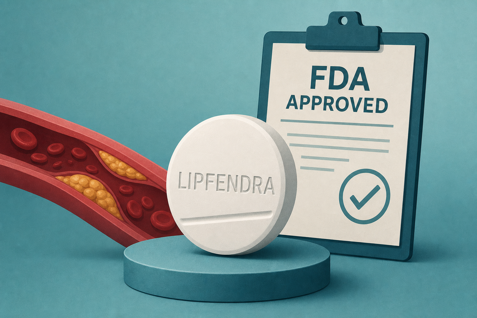 Merck cholesterol pill Lipfendra is approved by FDA