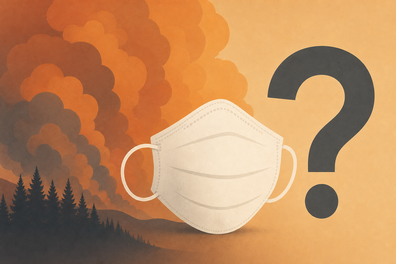 Do I Need to Wear a Mask If There’s Wildfire Smoke Outside?