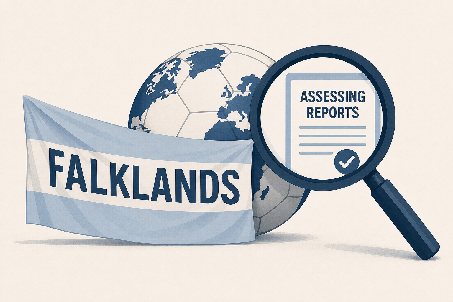 World Cup 2026: Fifa 'assessing reports' after Argentina players hold Falklands banner