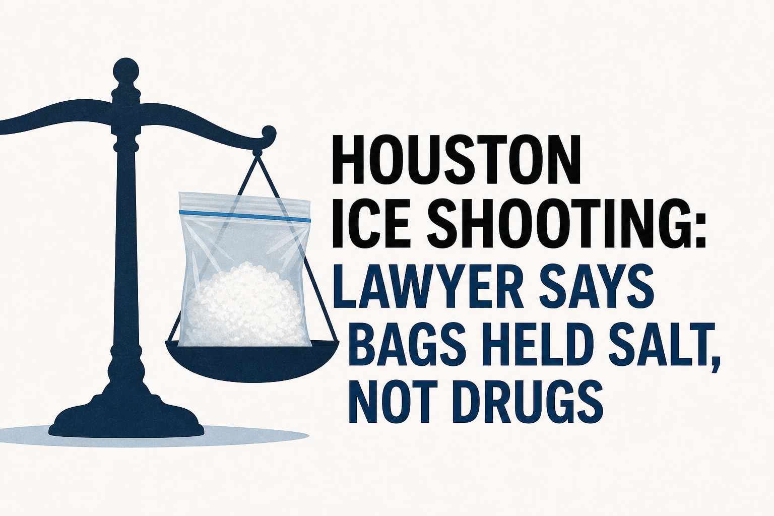 Houston ICE Shooting: Lawyer Says Bags Held Salt, Not Drugs
