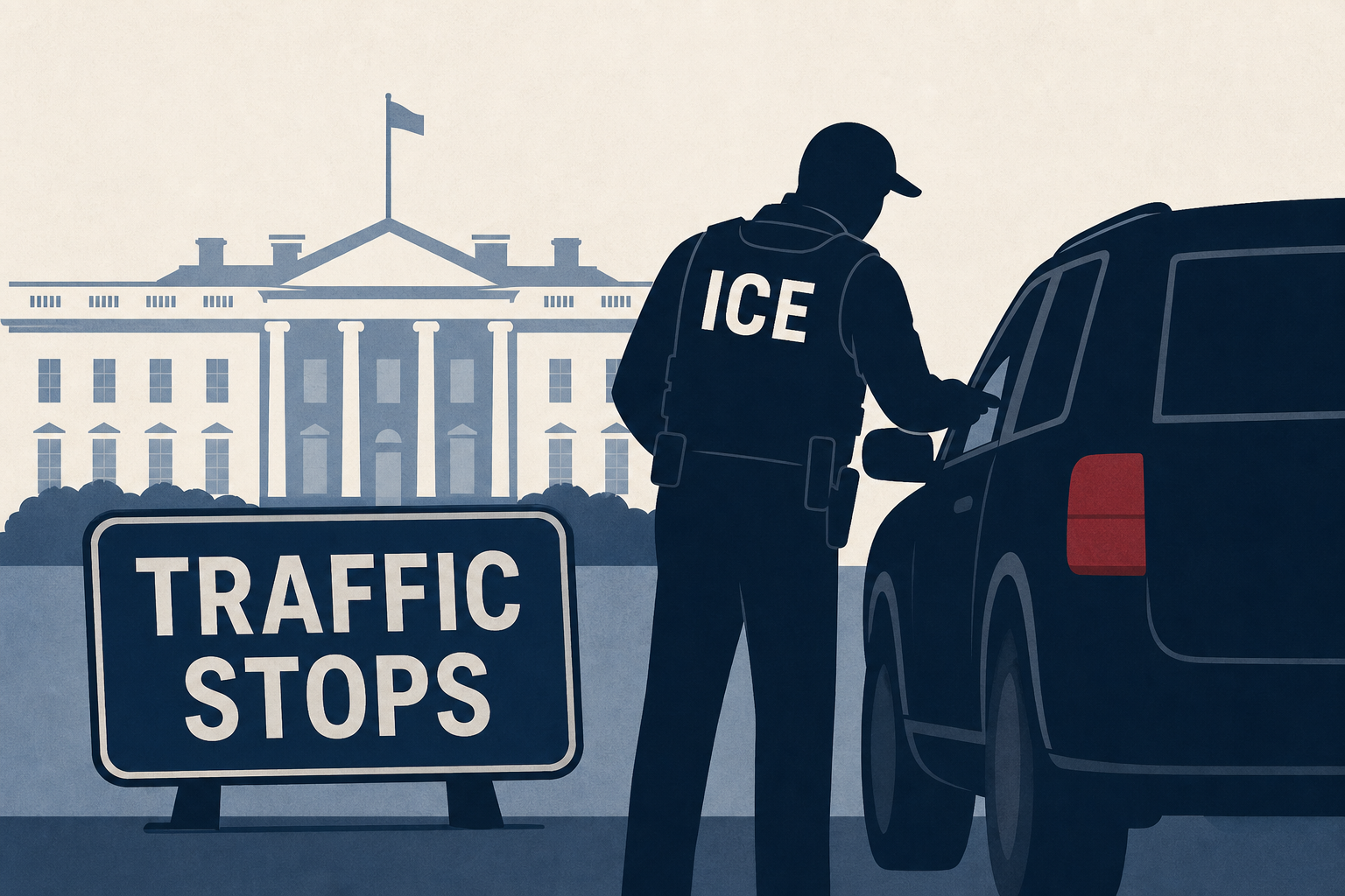 White House says ICE traffic stops will continue after deadly shootings
