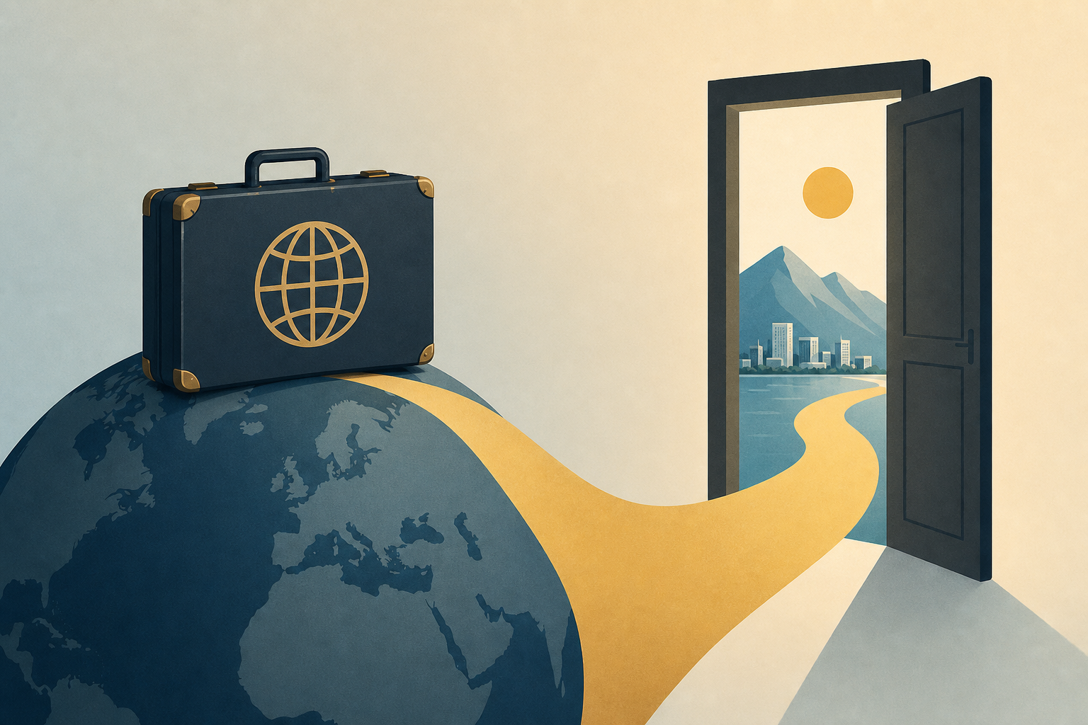 The global rich like Peter Thiel are eyeing the exit door. Argentina wants to be a new safe haven