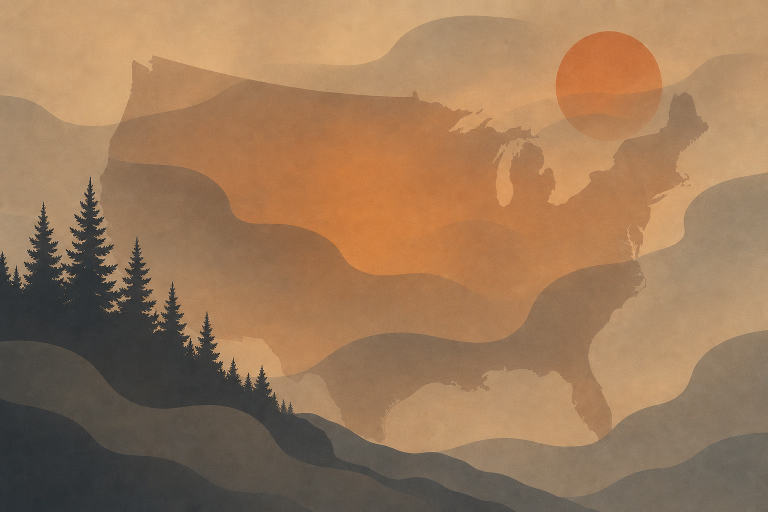 Dangerous wildfire smoke continues to blanket parts of the U.S.