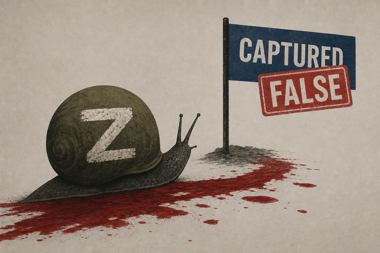 Putin’s false claim of the capture of one Ukrainian town exposes the slow pace of Russia’s bloody advance
