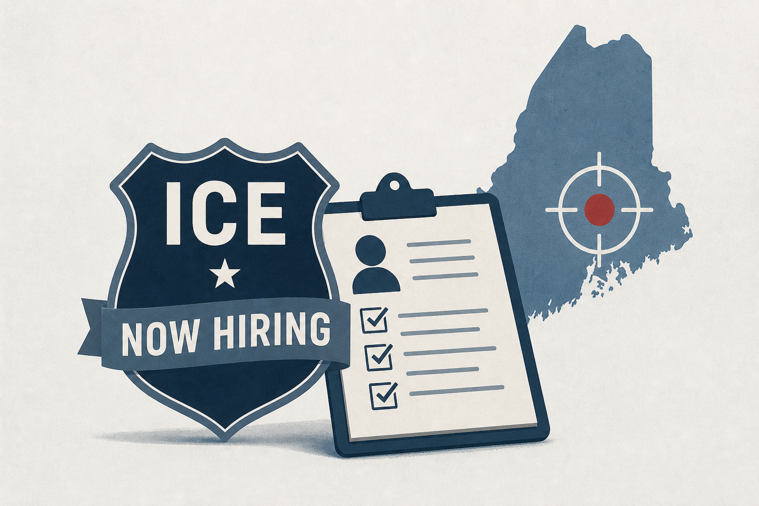 ICE's hiring spree draws fresh scrutiny after Maine shooting