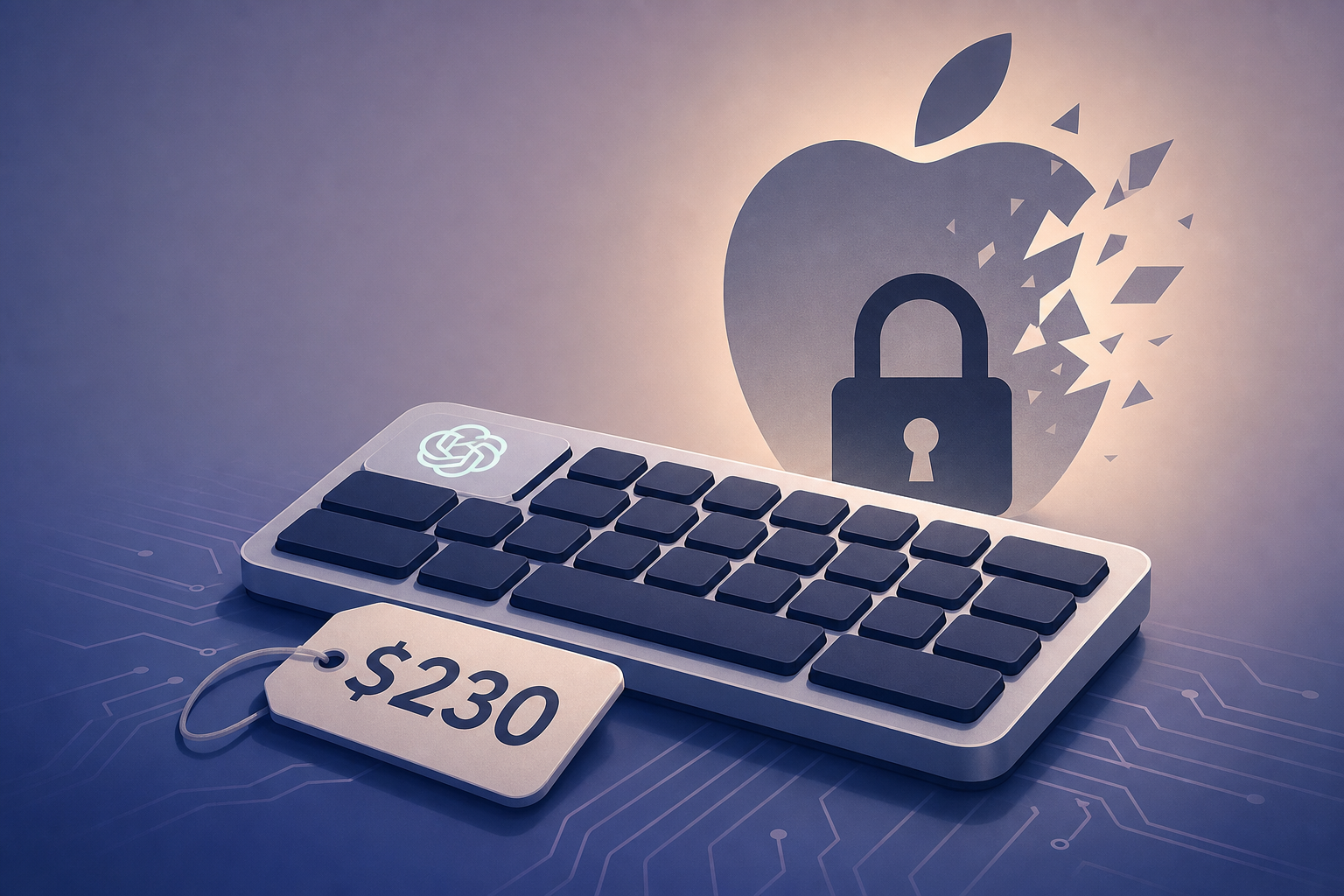 OpenAI launches $230 keyboard amid Apple theft allegations