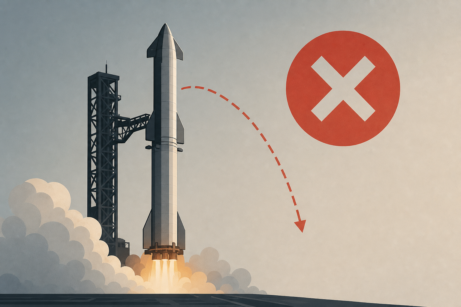SpaceX suddenly aborts second Starship V3 launch after ignition