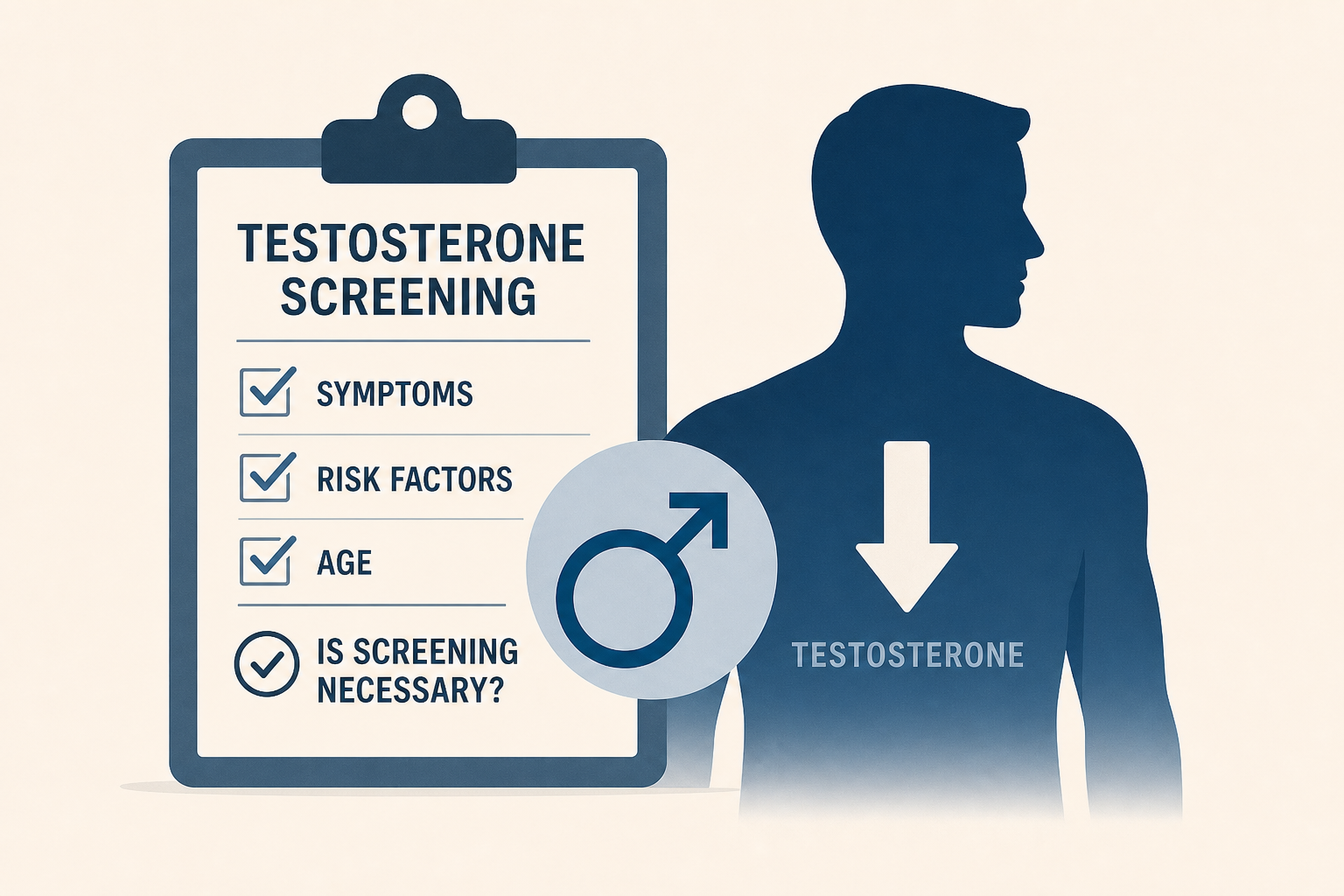 When screening for low testosterone becomes necessary