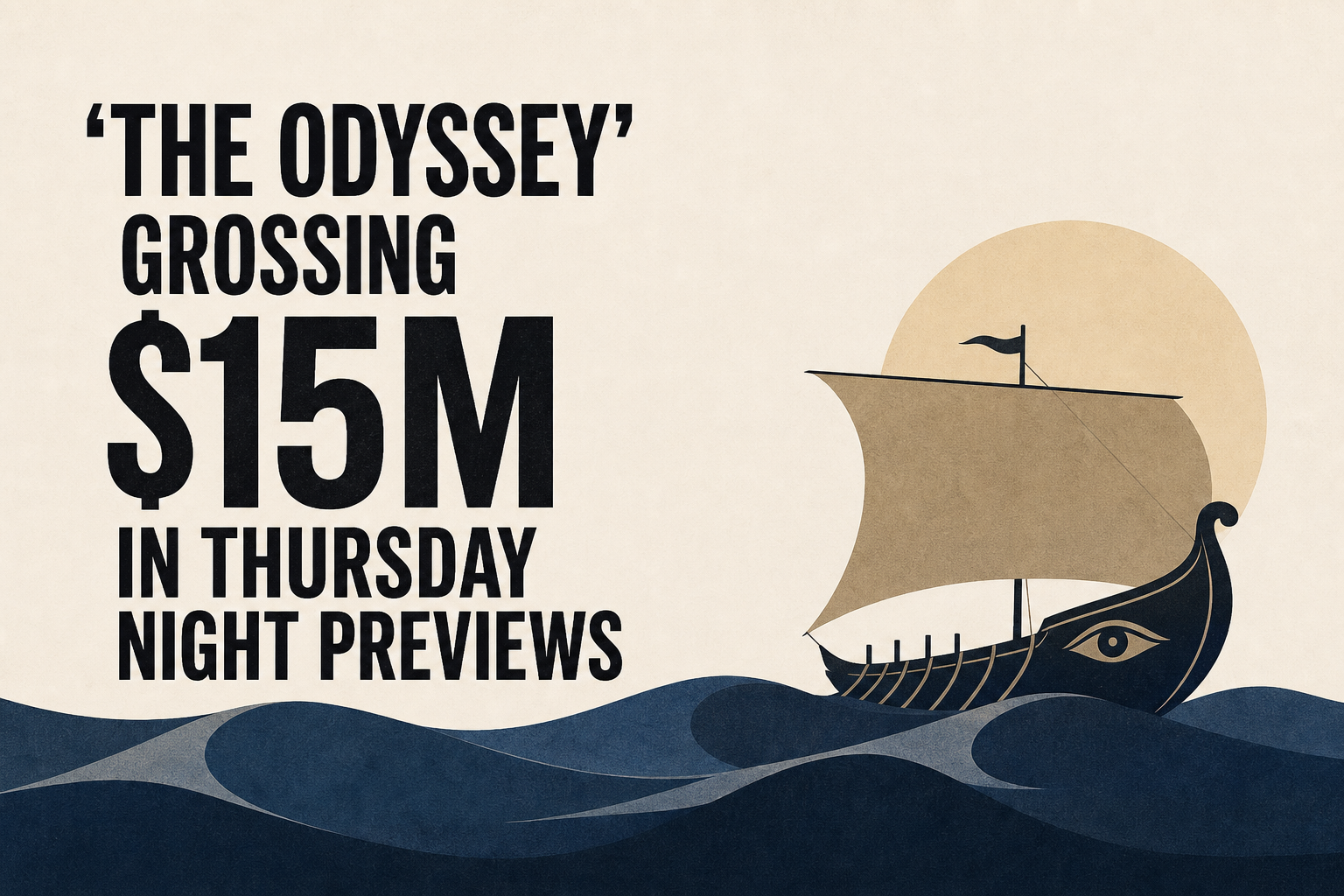 'The Odyssey' Grossing $15M In Thursday Night Previews