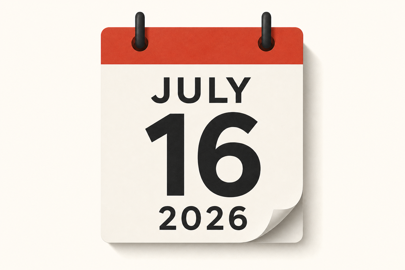 July 16, 2026