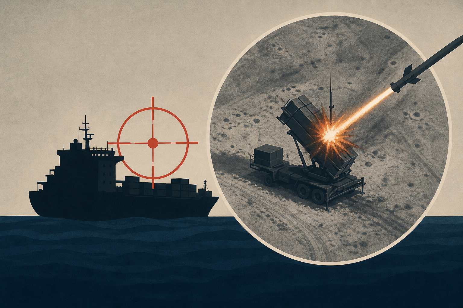 Vessel hijacked off Yemen as satellite images show Iranian missile hit US Patriot bat
