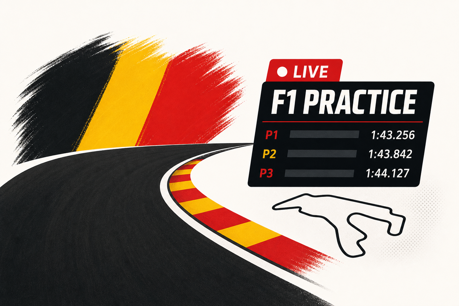 F1 practice LIVE: Belgian Grand Prix 2026 times, results & commentary from Spa-Francorchamps