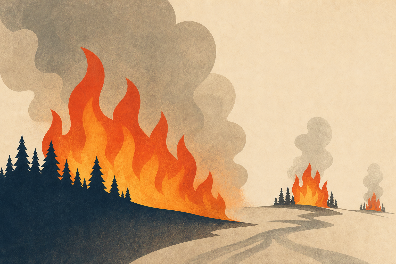 Ontario Wildfires Burn On, and New Ones Spring Up