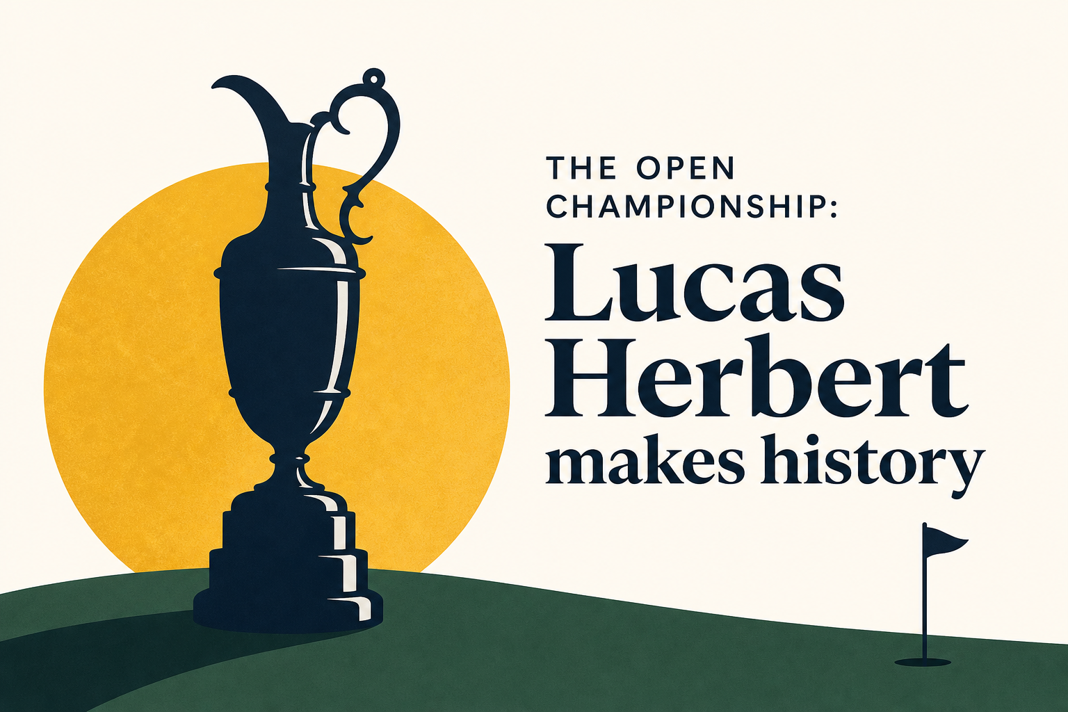 The Open Championship: Lucas Herbert makes history