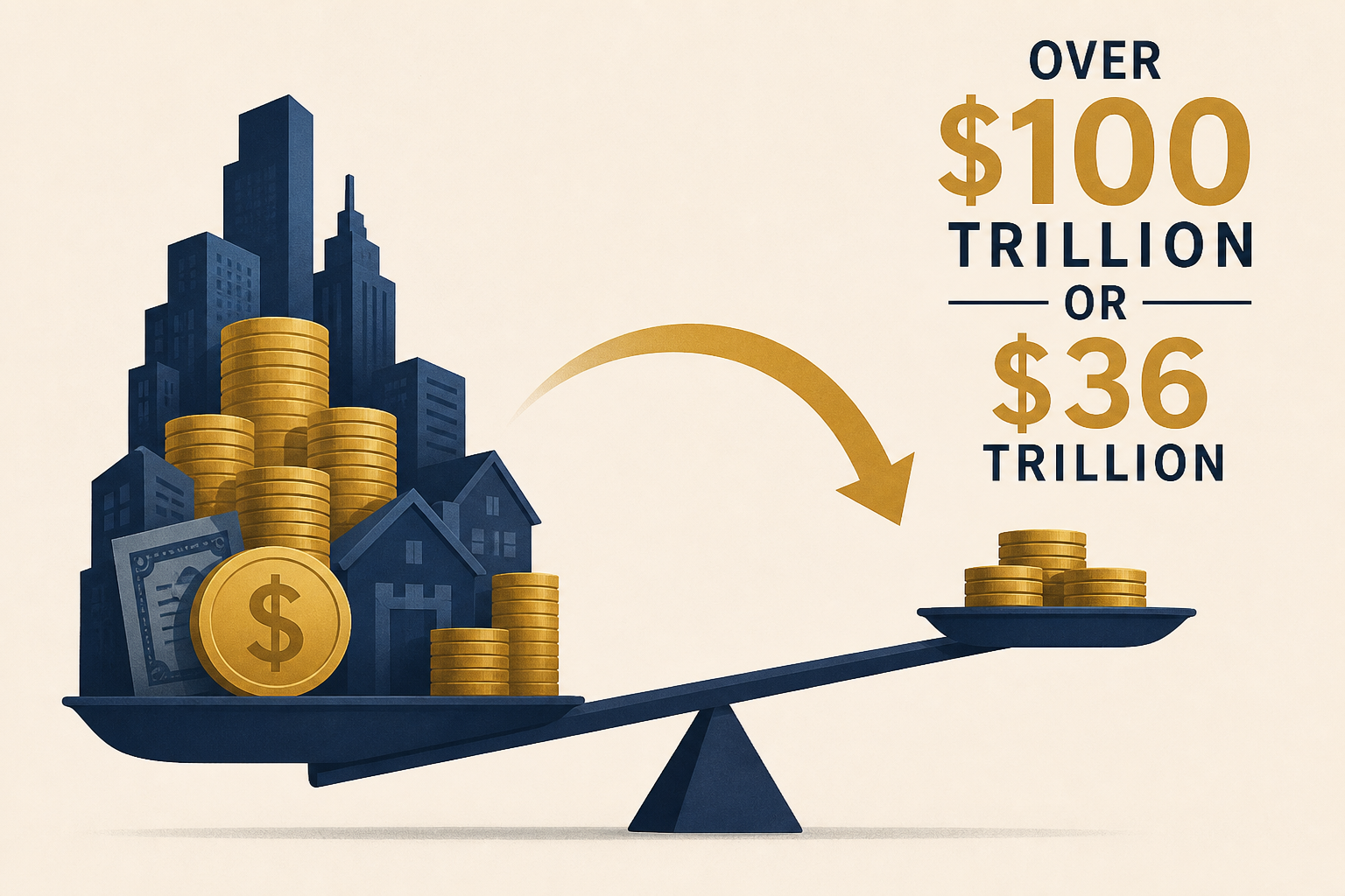 The great wealth transfer could be over $100 trillion or $36 trillion