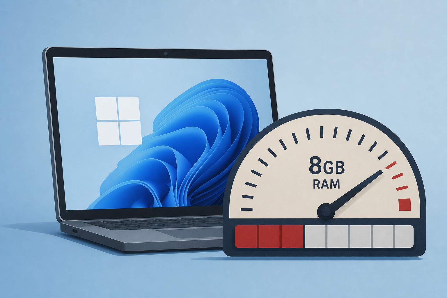 Even Microsoft couldn’t make Windows 11 work well on 8GB of RAM