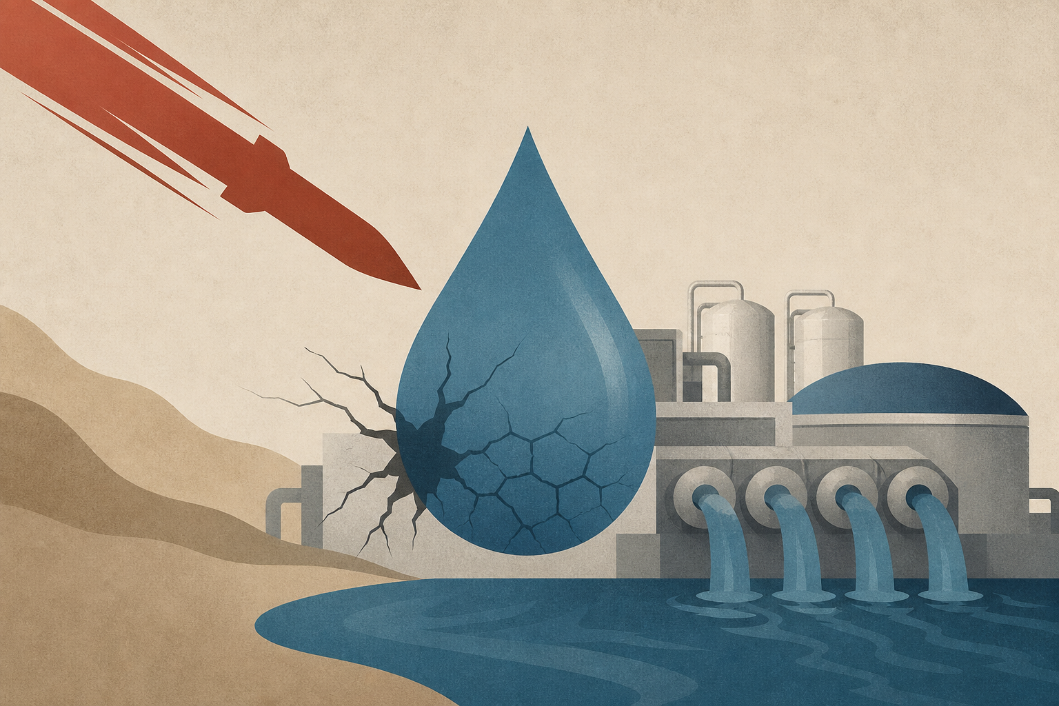 Iranian strikes hit Kuwait desalination plant, exposing Mideast water vulnerability